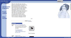 Desktop Screenshot of john-keats.com